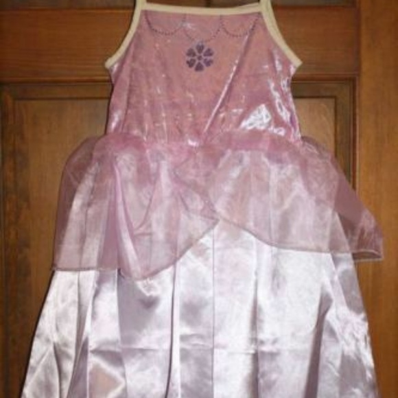 NEW DISNEY Cinderella REVERSIBLE Peasant DRESS 2/4 Girls Halloween Costume - Picture 4 of 4